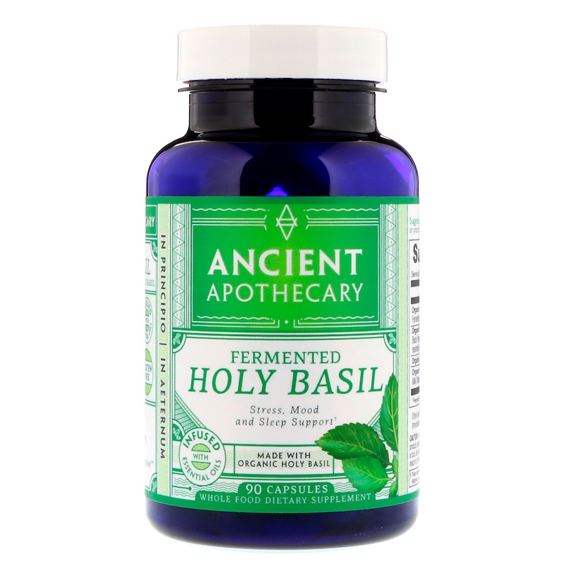 Ancient Apothecary, Fermented Holy Basil, 90 Capsules Samuel Olekanma