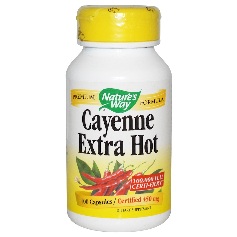 Nature’s Way, Cayenne Extra Hot, 450 mg, 100 Capsules Samuel Olekanma